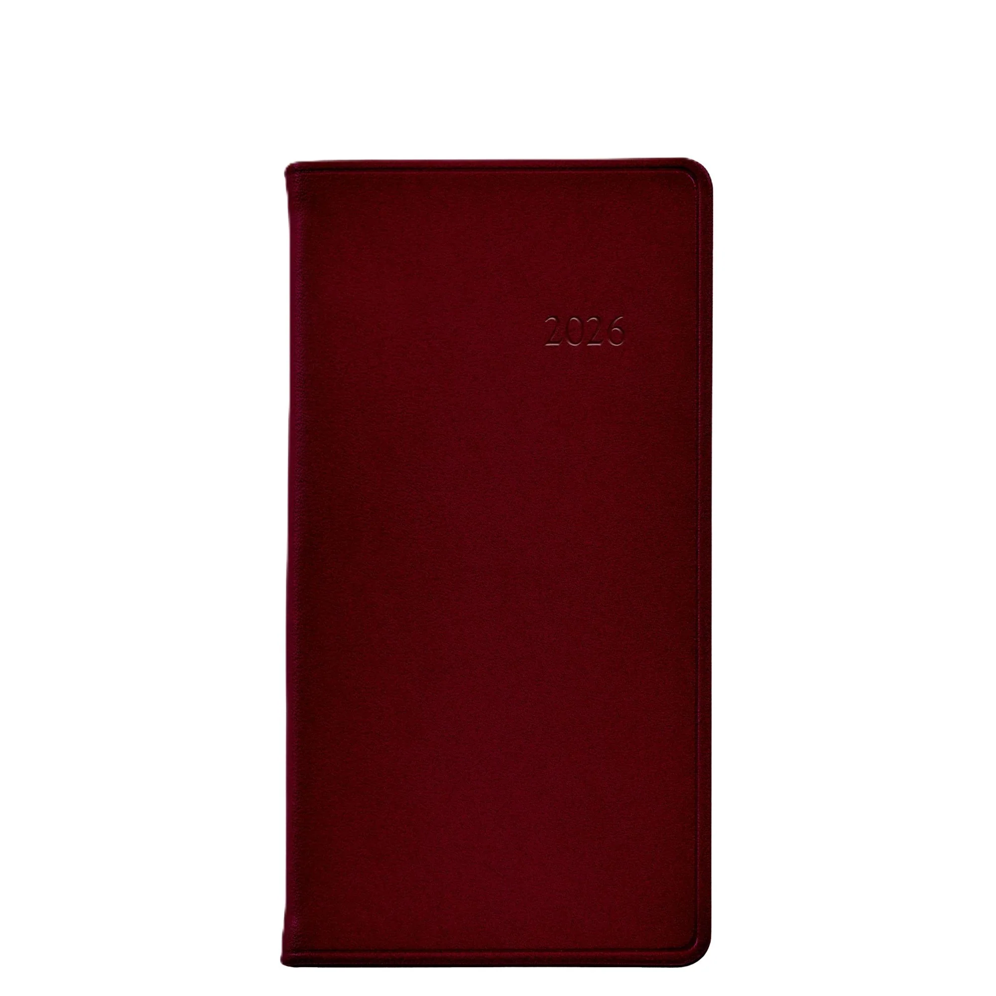 Graphic Image 2026 6" Pocket Datebook Traditional Leather - Image 8