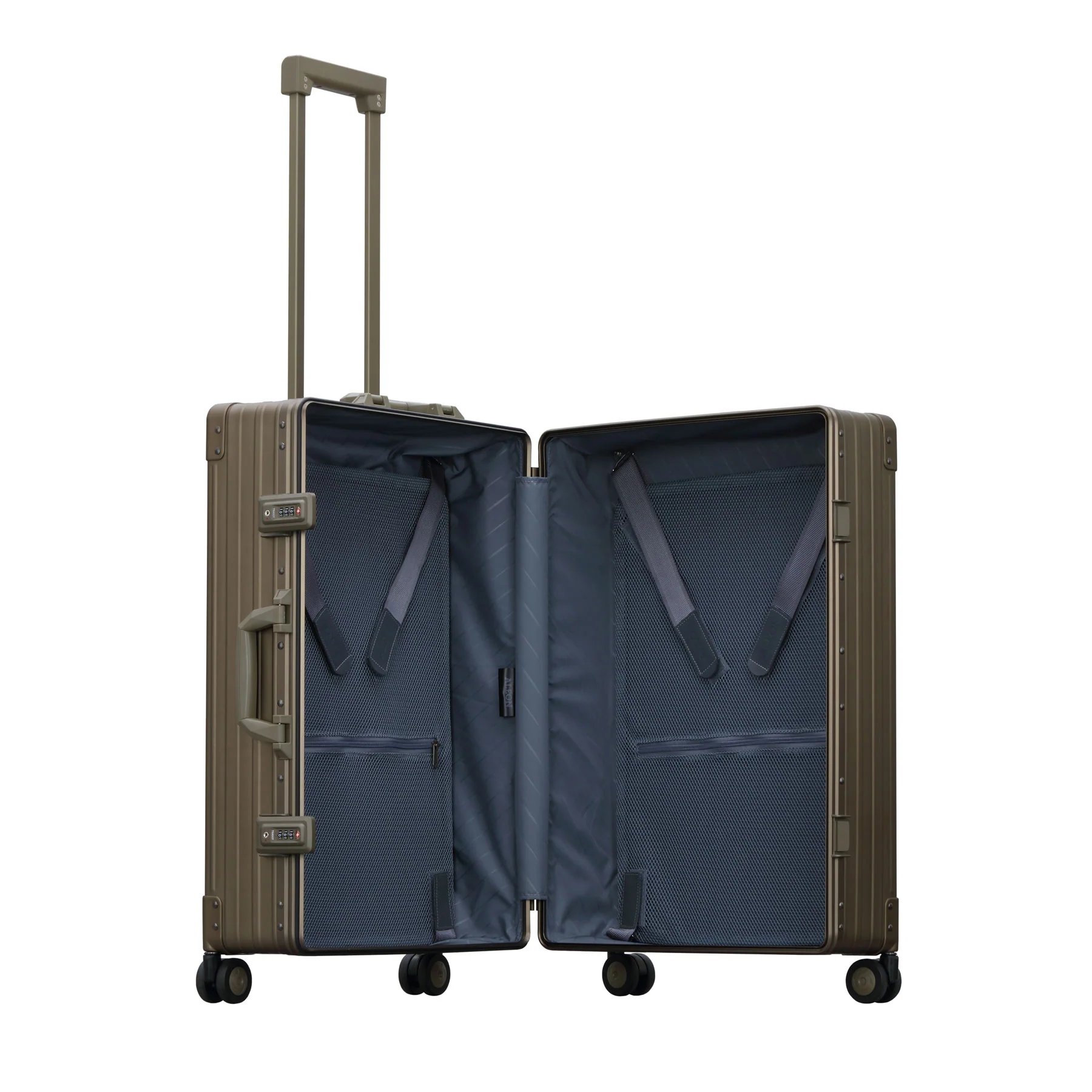 Aleon Aircraft Grade Aluminum 26″ Macro Traveler Checked Luggage - Image 5