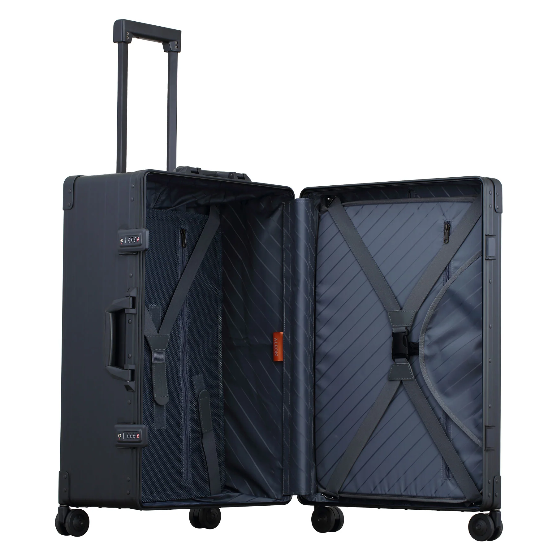 Aleon Aircraft Grade Aluminum 26″ Macro Traveler With Suiter - Image 7