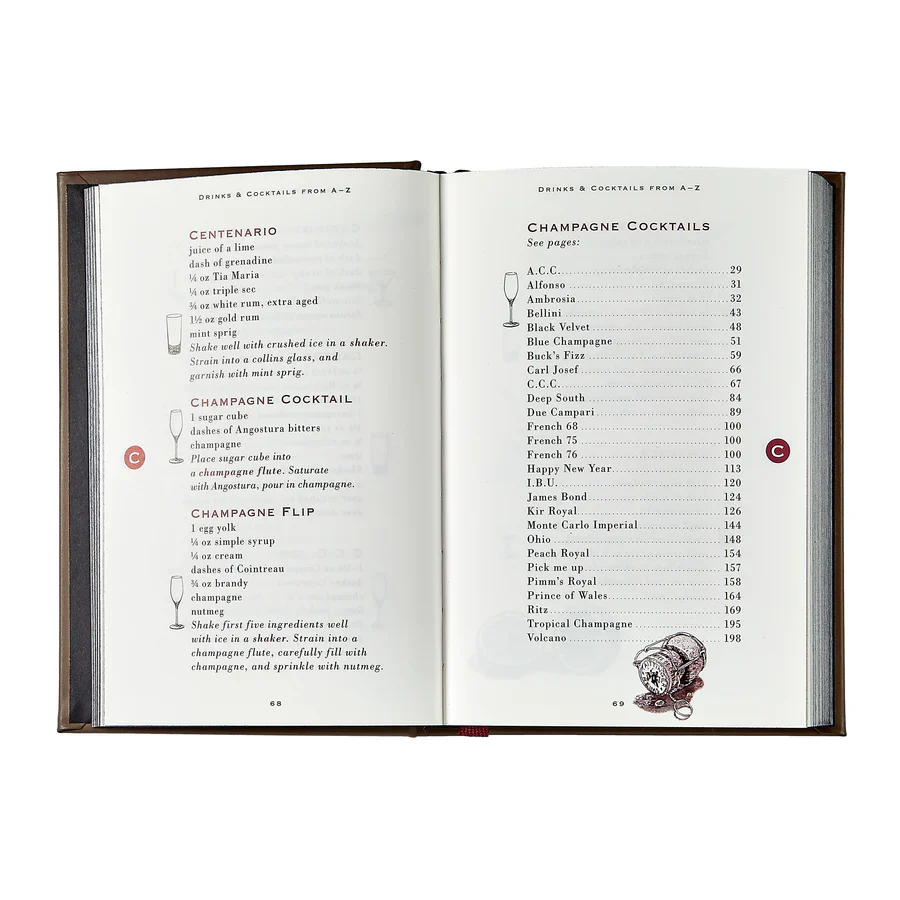 Graphic Image American Bar Taupe Bonded Leather - Image 3
