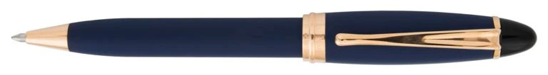 Aurora Blue Ballpoint Rose Gold Trim