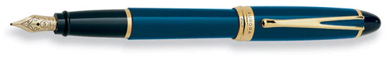 Aurora Blue Fountain Pen