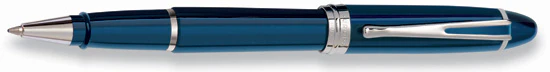 Aurora Blue w/ Chrome Trim Rollerball
