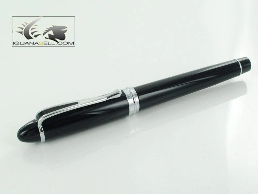 Aurora Ipsilon Fountain Deluxe Black With Chrome Medium - Image 2