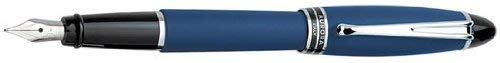 Aurora Ipsilon Satin Blue Medium Point Fountain Pen - AU-B10B-M