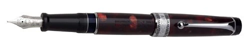 Aurora Optima - Auroloide Burgundy Medium Point Fountain Pen - AU-996CX-M