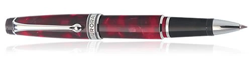 Aurora Optima Mini Burgundy Auroloide Rollerball Pen - AU-975CMXA