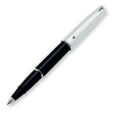 Aurora Pens Style Black w/ Chrome Cap RB E75