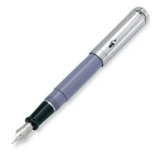 Aurora Pens Talentum Celestial Blue w/ Chrome Cap D11CA Fountain pen
