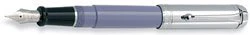 Aurora Pens Talentum Celestial Blue w/ Chrome Cap D11CA Fountain pen - Image 2