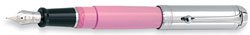Aurora Pens Talentum Pink w/ Chrome Cap D11CP Fountain Pen - Image 2