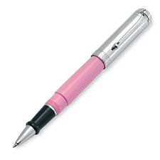 Aurora Pens Talentum Pink w/ Chrome Cap D71CP Rollerball