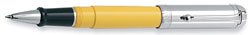 Aurora Pens Talentum Yellow w/ Chrome Cap D71CY Rollerball - Image 2