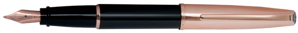 Aurora Style Rose Gold Cap Resin Body Fountain Pen