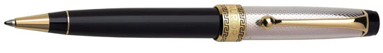 Aurora Solid Silver Cap Ballpoint