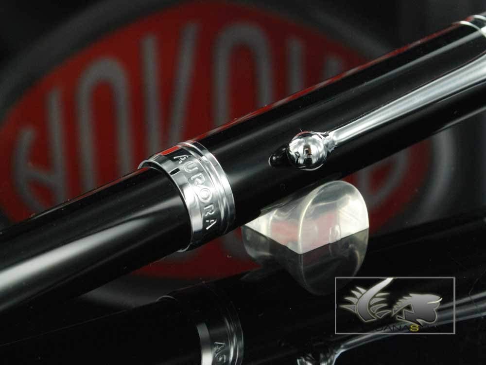 Aurora Talentum Black Ballpoint Pen - AU-D31N - Image 2