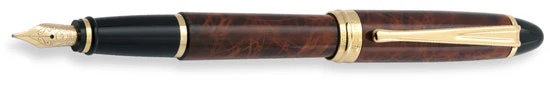 Aurora Turtle Lacquer Fountain Pen