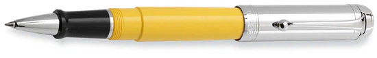 Aurora Yellow w/ Chrome Cap Rollerball