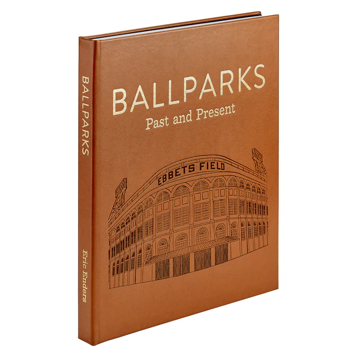 Graphic Image Ballparks Past And Present Tan Bonded Leather - Image 2