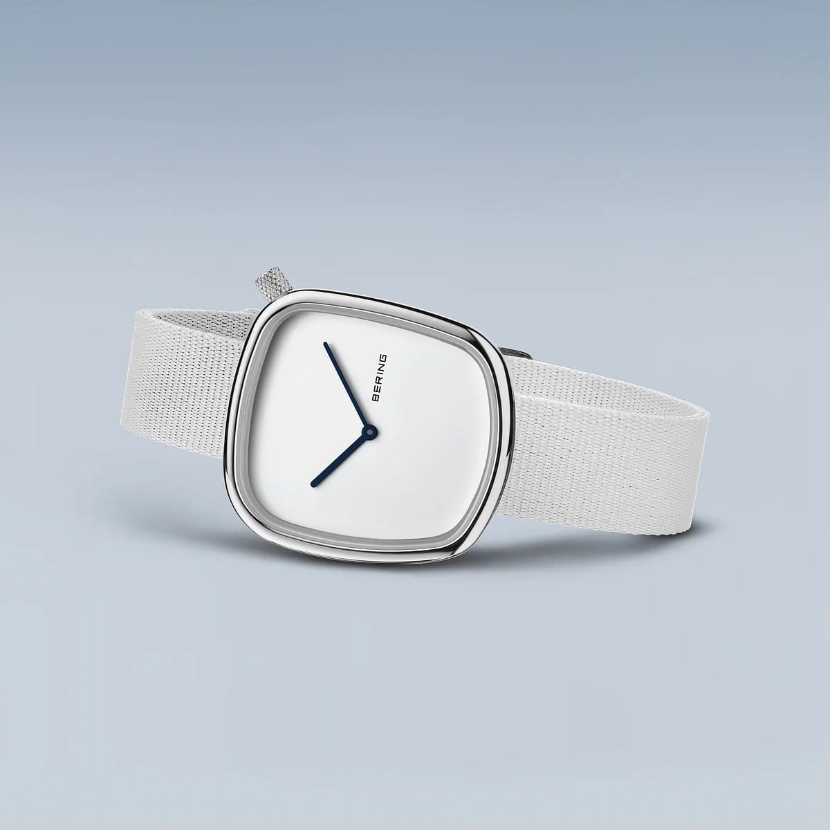 Bering Men's Watch | Pebble | polished silver | 18034-308 - Image 4