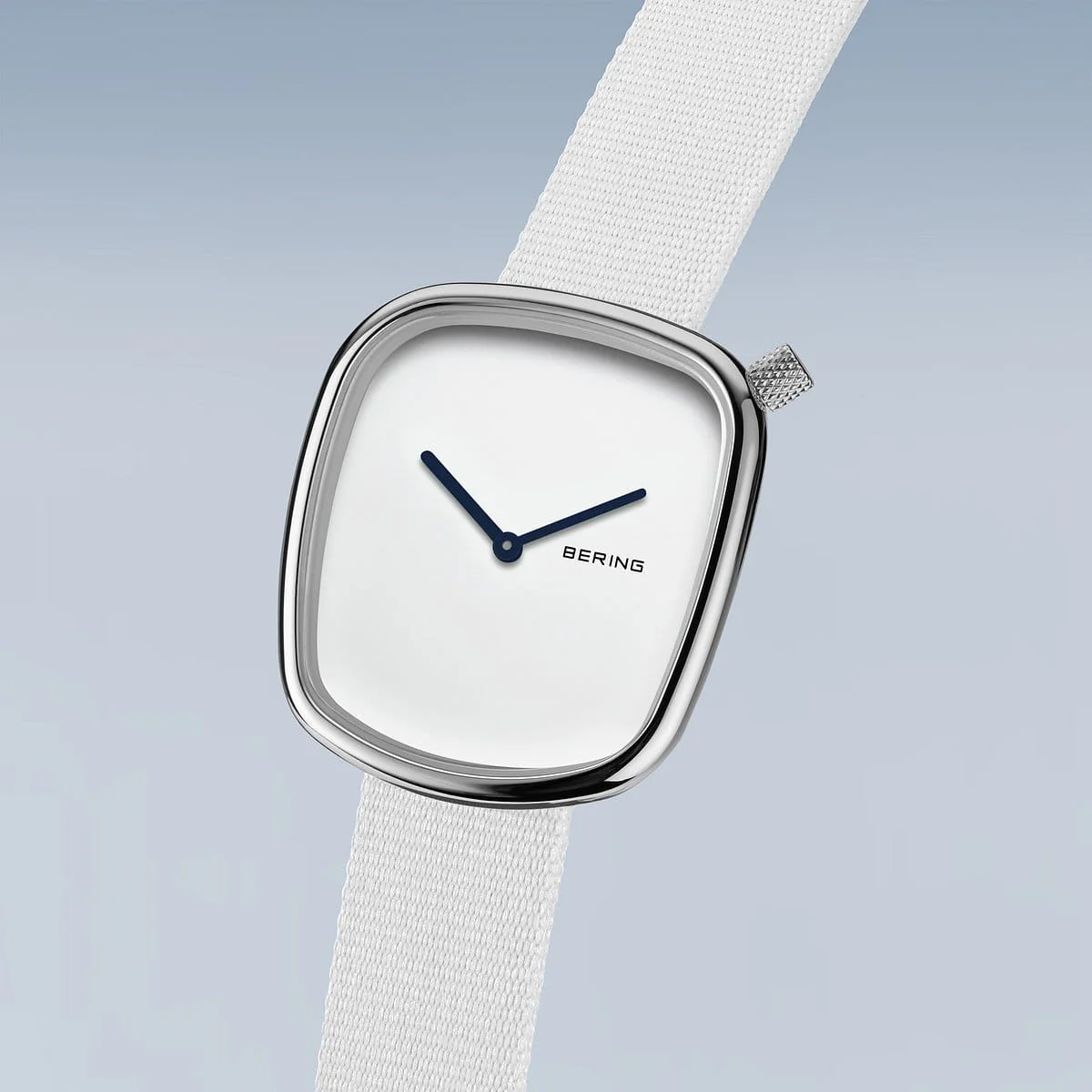 Bering Men's Watch | Pebble | polished silver | 18034-308 - Image 5