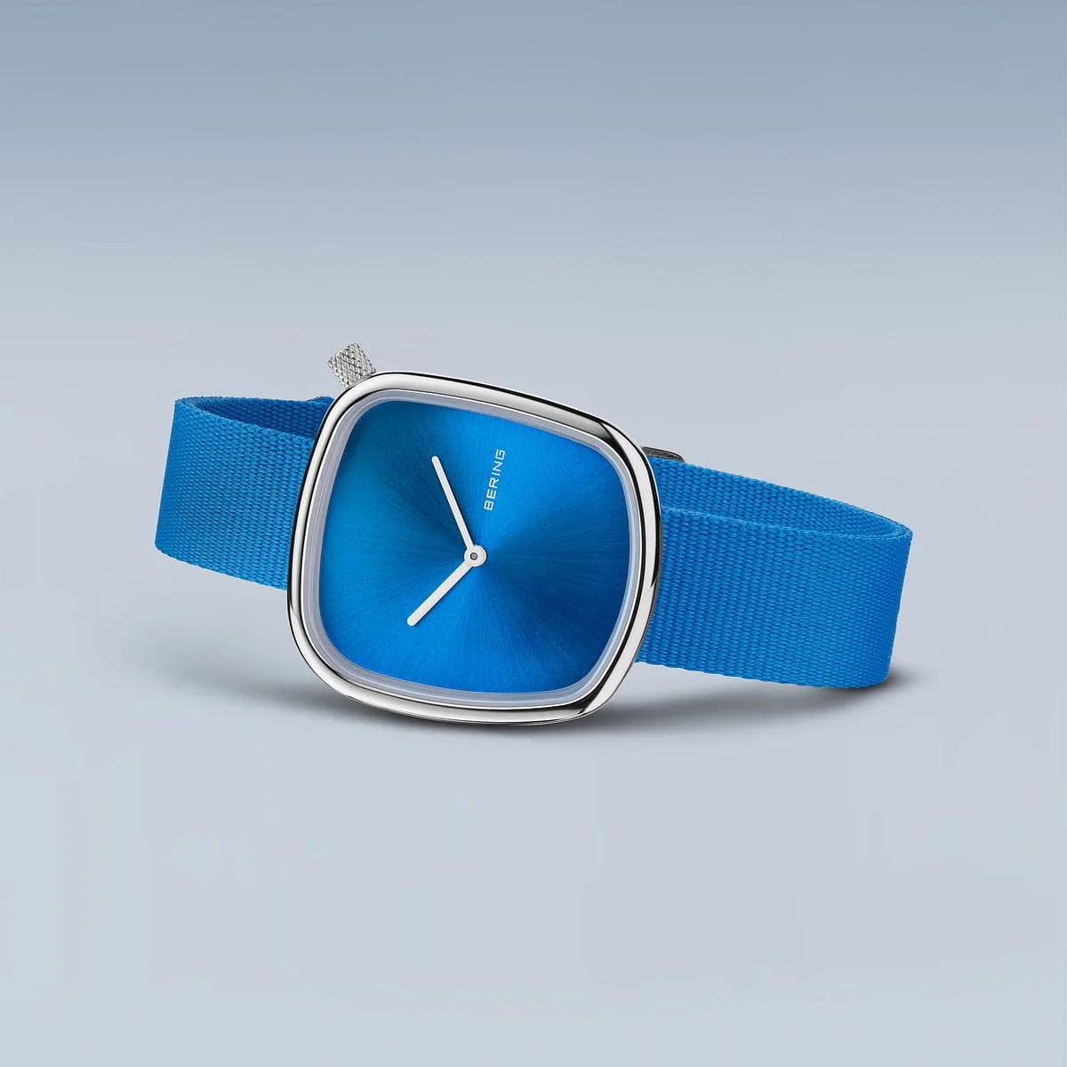 Bering Men's Watch | Pebble | polished silver | 18034-308 - Image 7