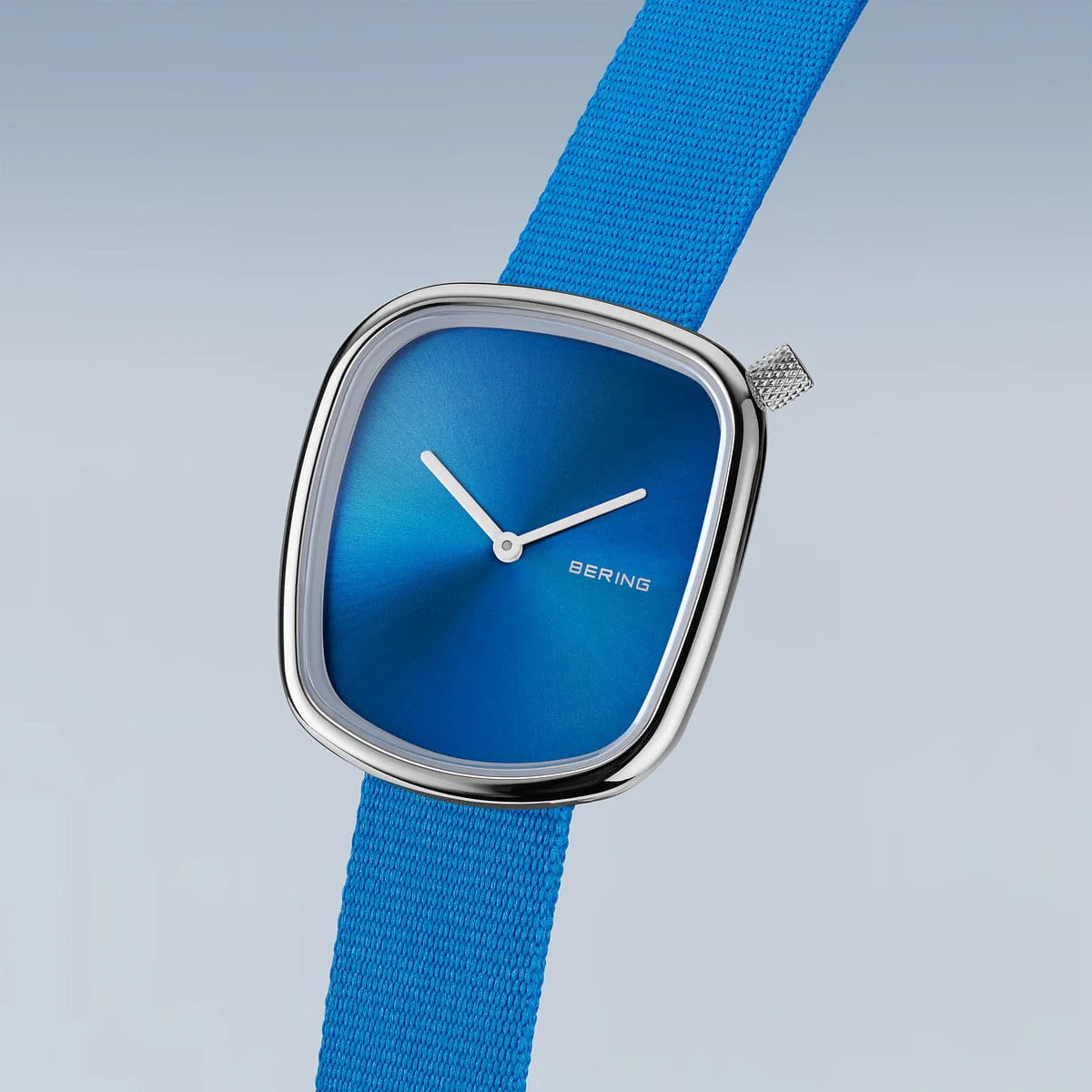 Bering Men's Watch | Pebble | polished silver | 18034-308 - Image 8