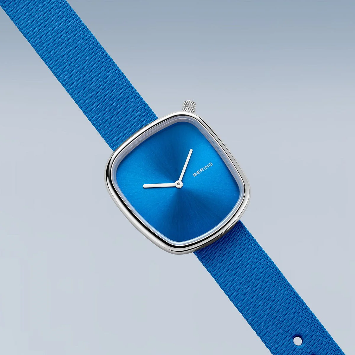 Bering Men's Watch | Pebble | polished silver | 18034-308 - Image 9