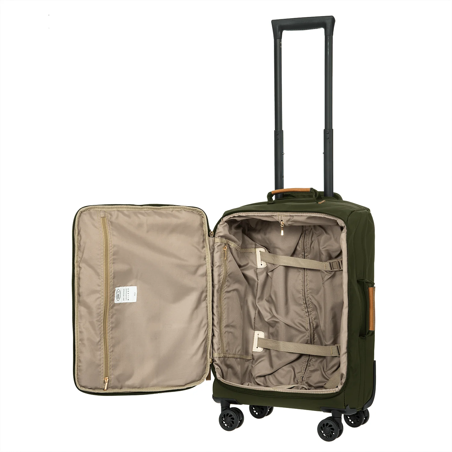 Bric's X-Bag 21" Carry-on Spinner Olive BXL58117.078 - Image 3