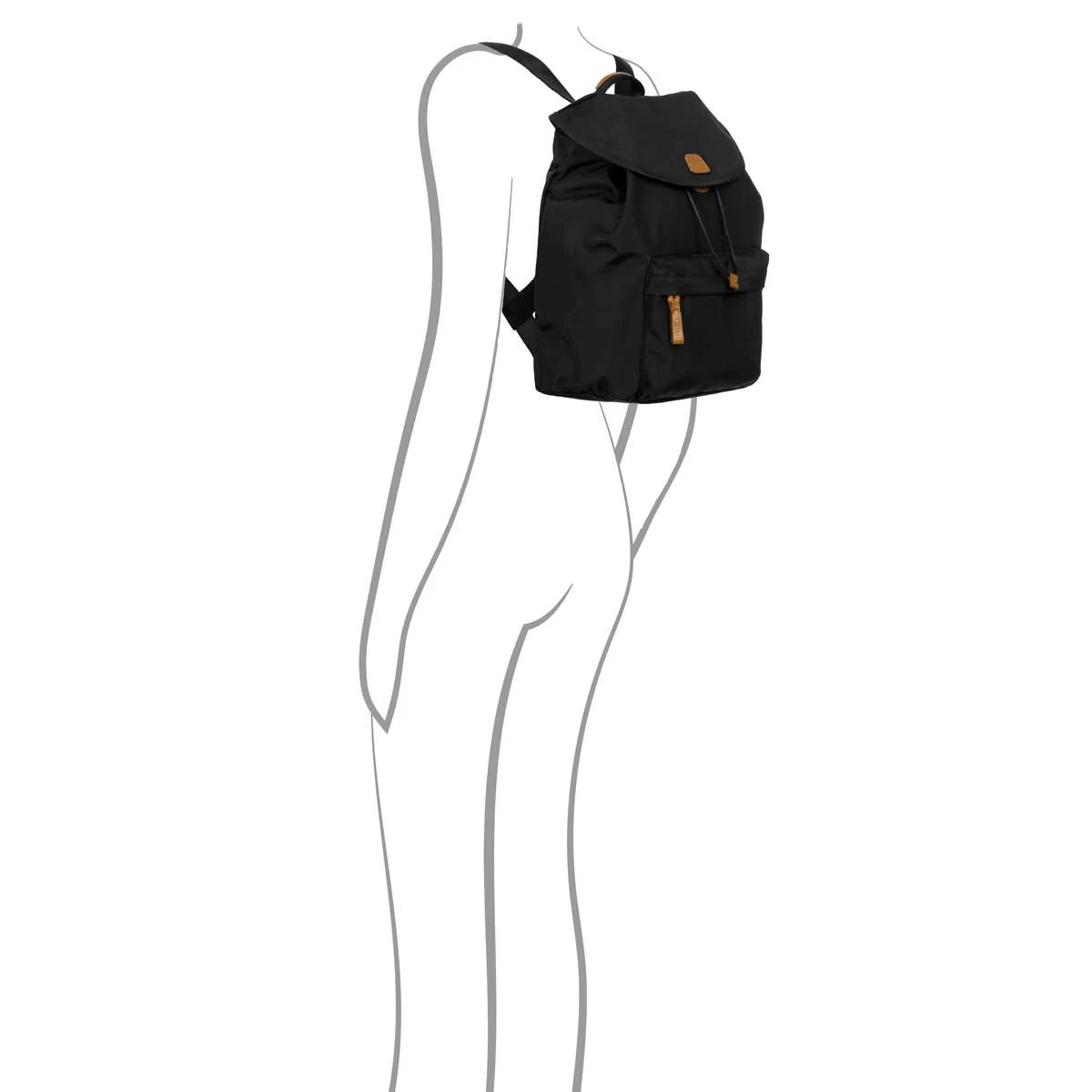 Bric's X-Bag Small City Backpack - Black BXL40597.101 - Image 6