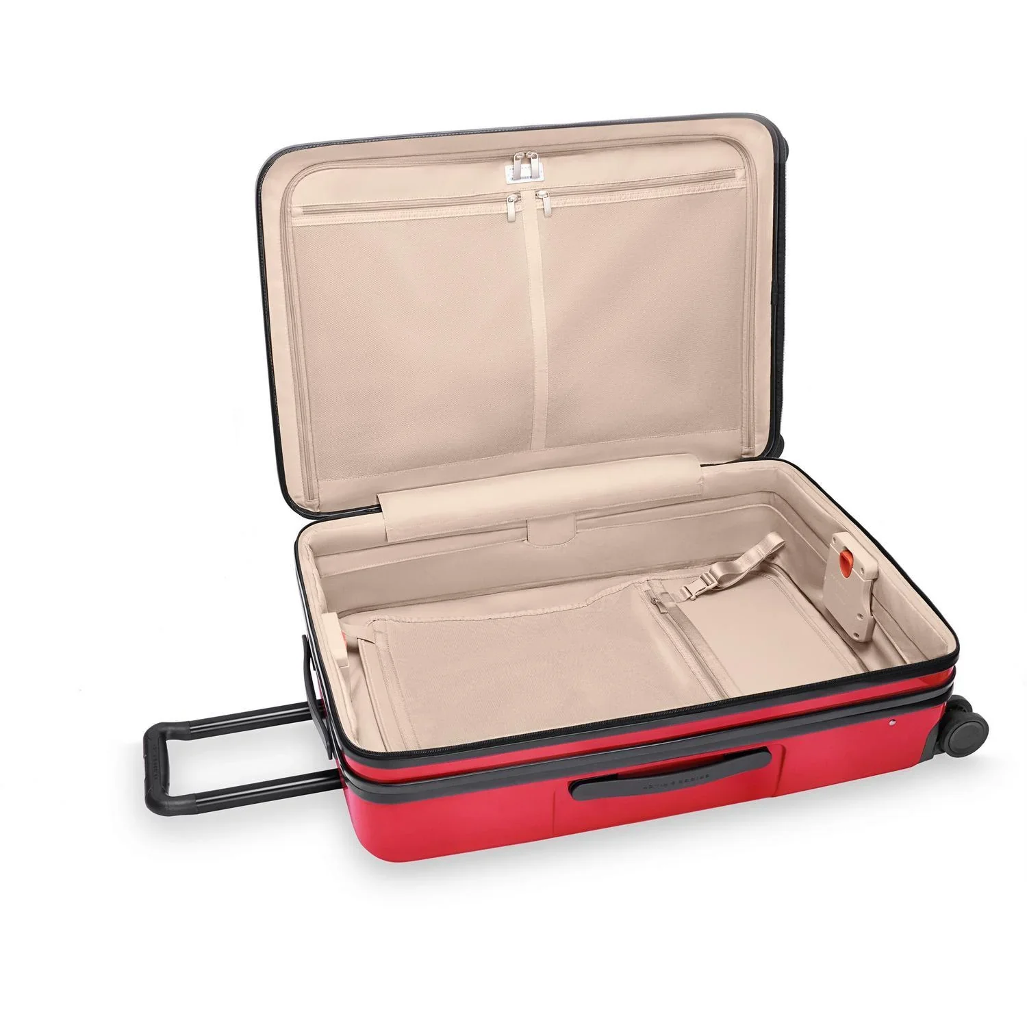 Briggs and Riley Sympatico Large Expandable Spinner Glossy Ruby - Image 6