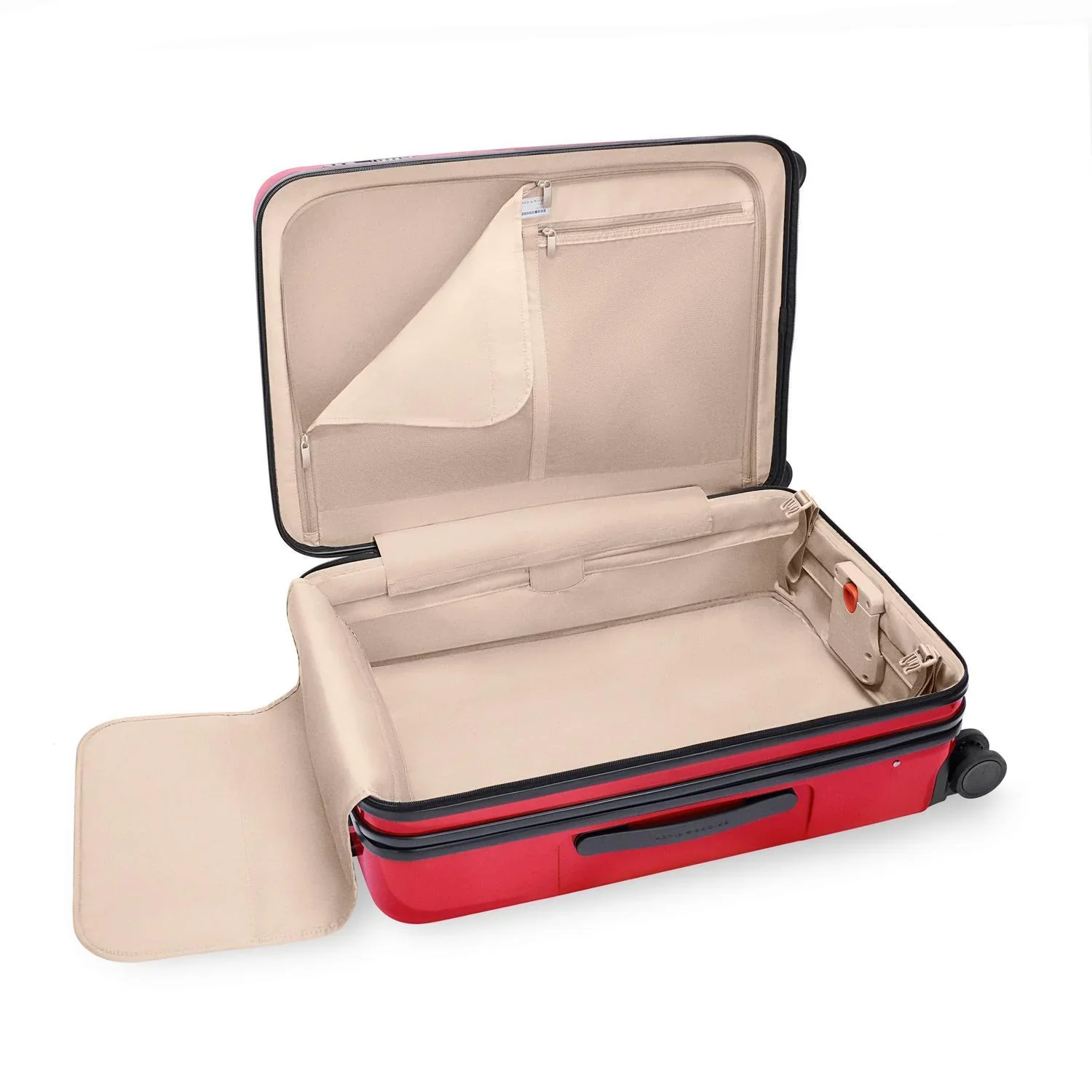 Briggs and Riley Sympatico Medium Expandable Spinner Glossy Ruby - Image 5