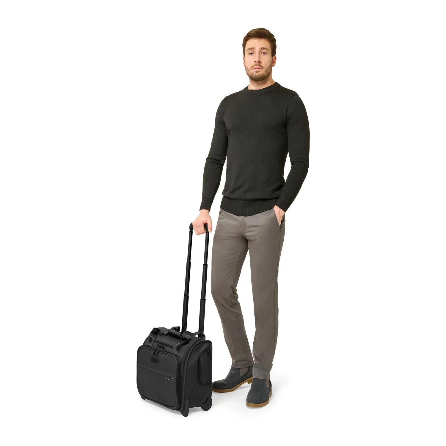 Briggs & Riley Baseline BLU116 2-Wheel Cabin Bag - Image 4