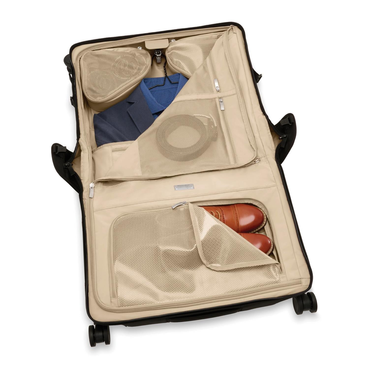 Briggs & Riley Baseline BLU174SP-4 Wide Carry-on Wheeled Garment Bag - Image 4