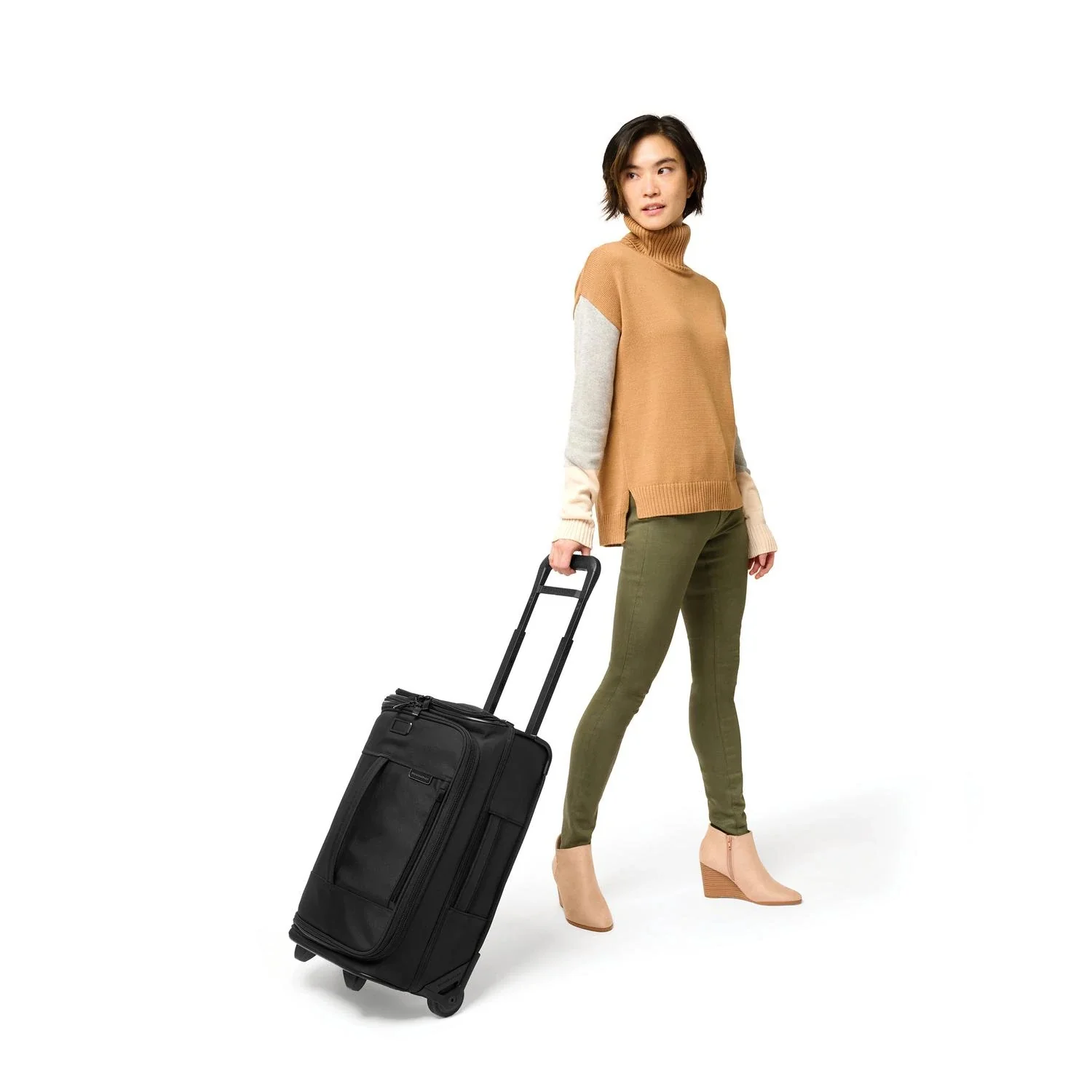 Briggs & Riley Baseline BLUWD121-4 Global 2-Wheel Carry-on Duffle - Image 5