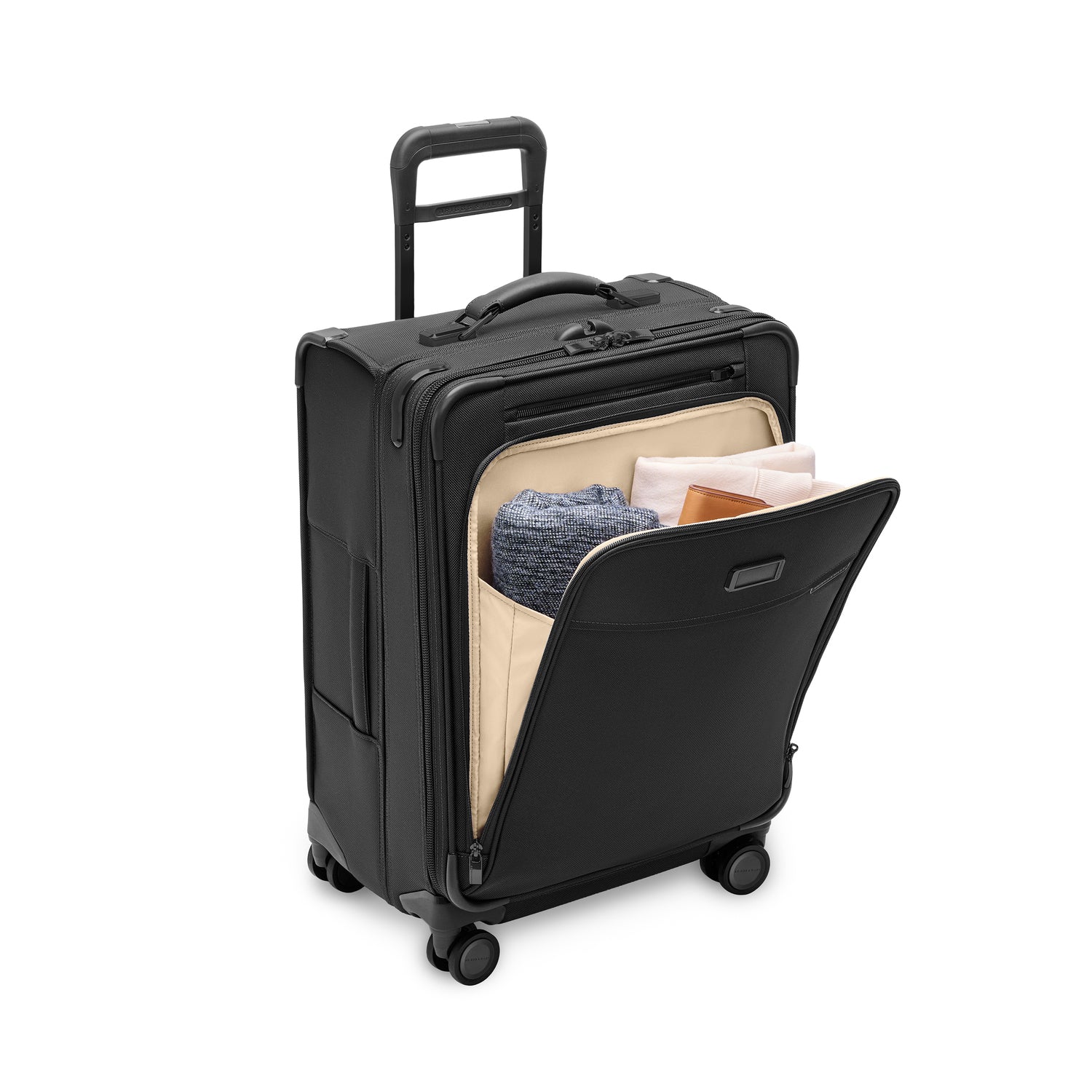 Briggs & Riley Baseline Compact 24" Checked Expandable Spinner - Image 7