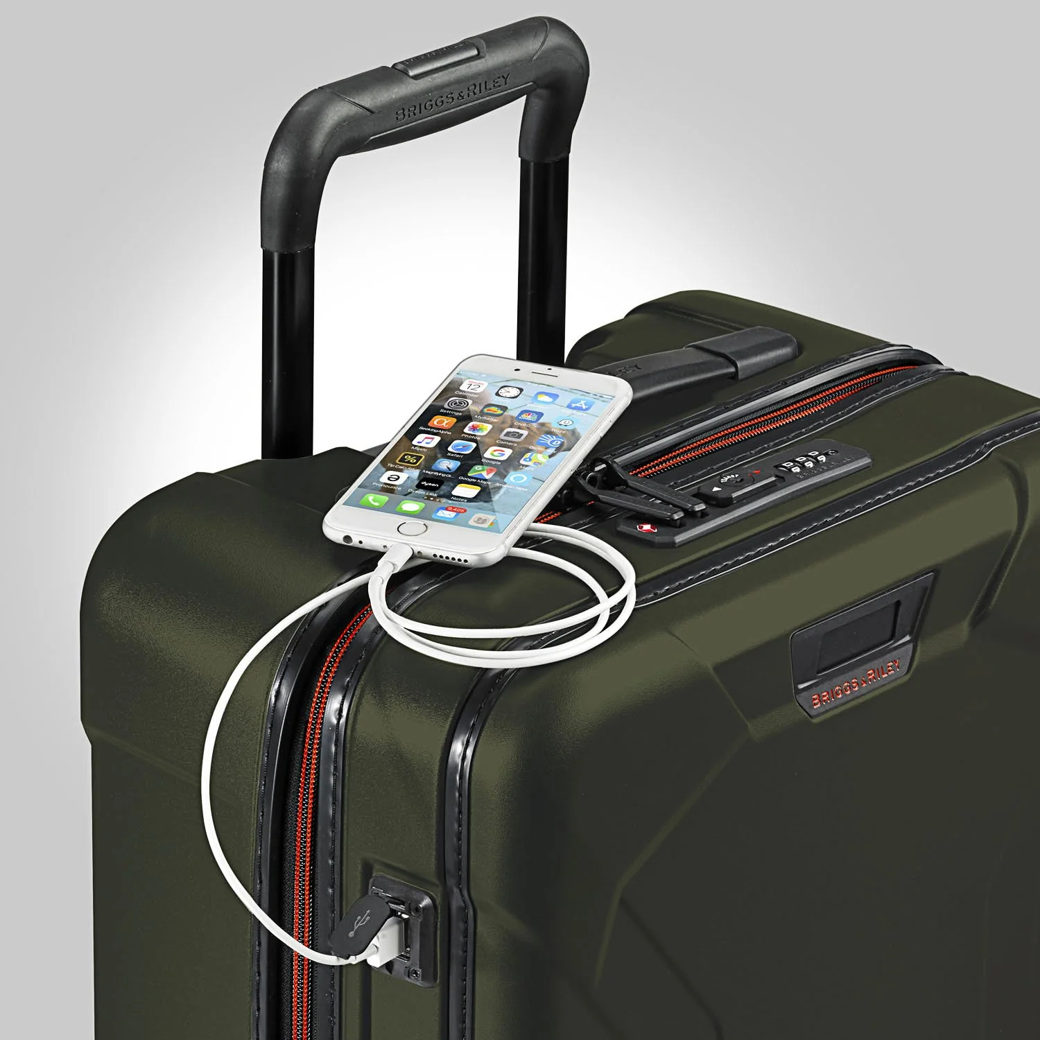 Briggs & Riley Torq QU221SP-23 International Carry-on Spinner Hunter - Image 9