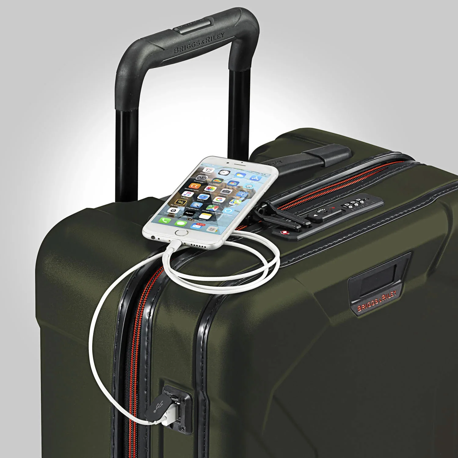 Briggs & Riley Torq QU222SP-23 Domestic Carry-on Spinner Hunter - Image 7