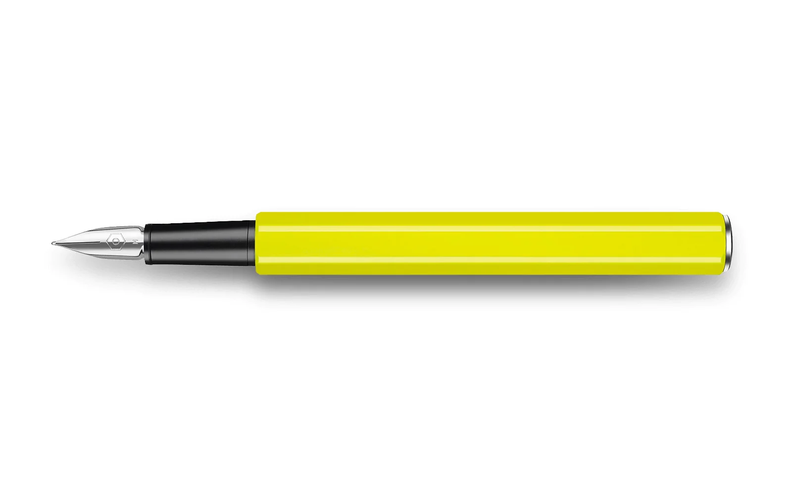 Caran d'Ache 849 Metal Yellow Flou Fountain Pen - Image 3