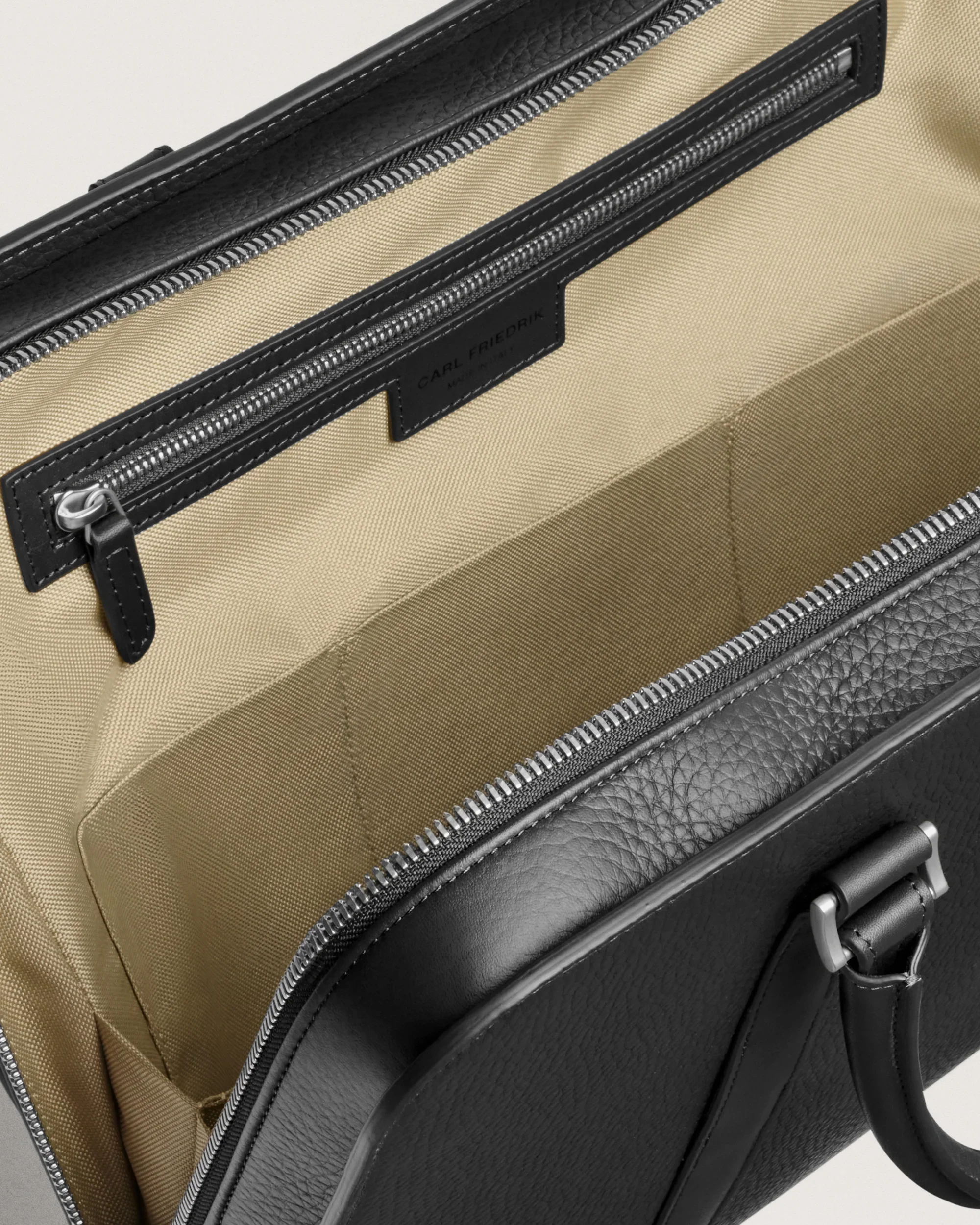 Carl Friedrik Heritage Palissy Briefcase Grained Leather - Image 4