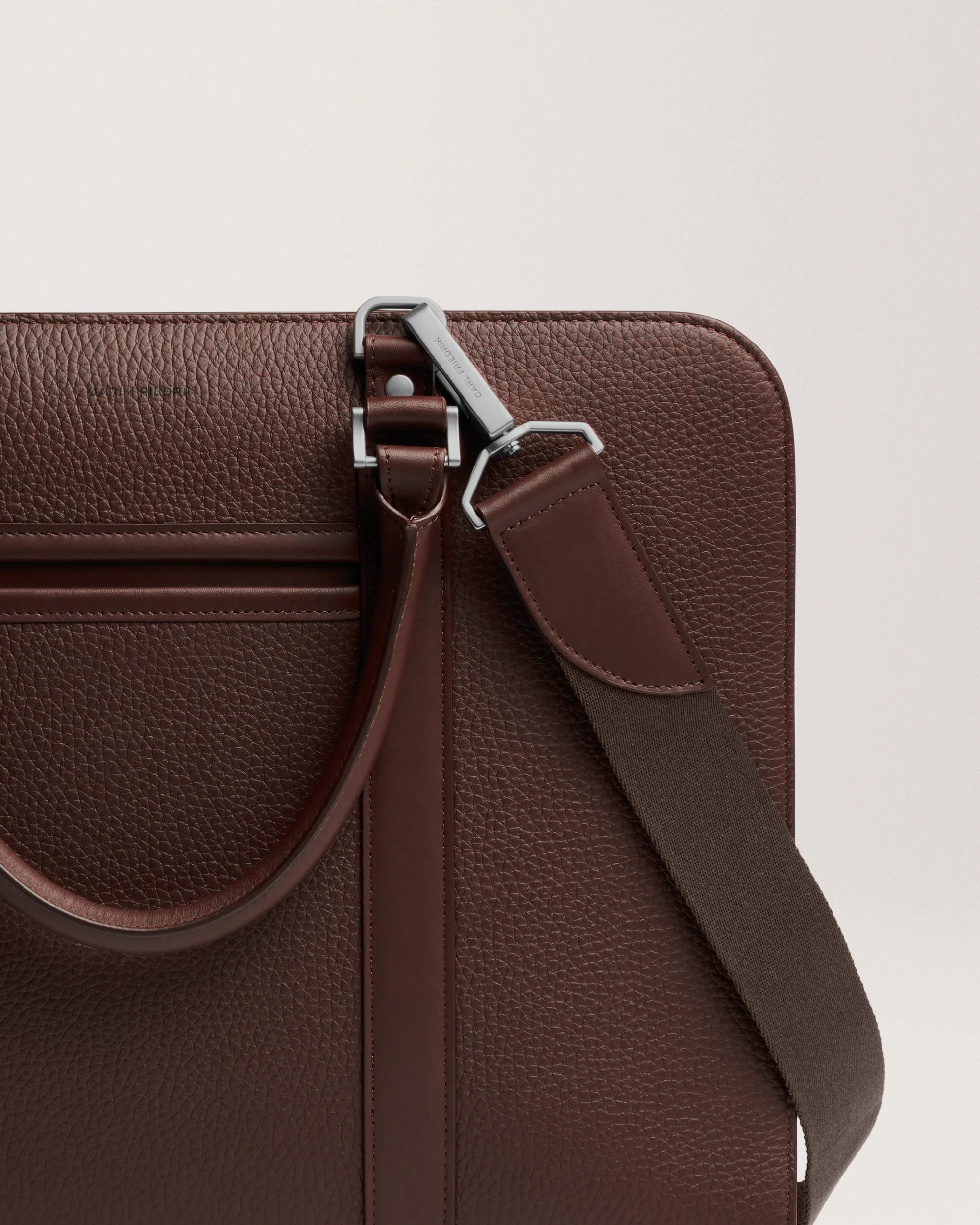 Carl Friedrik Heritage Palissy Briefcase Grained Leather - Image 9