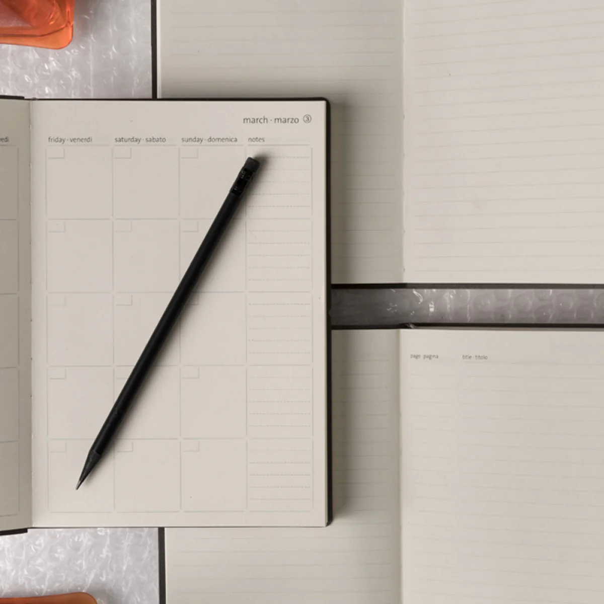 Ciak Smartbook Note Book Red 6" by 8" - Image 4