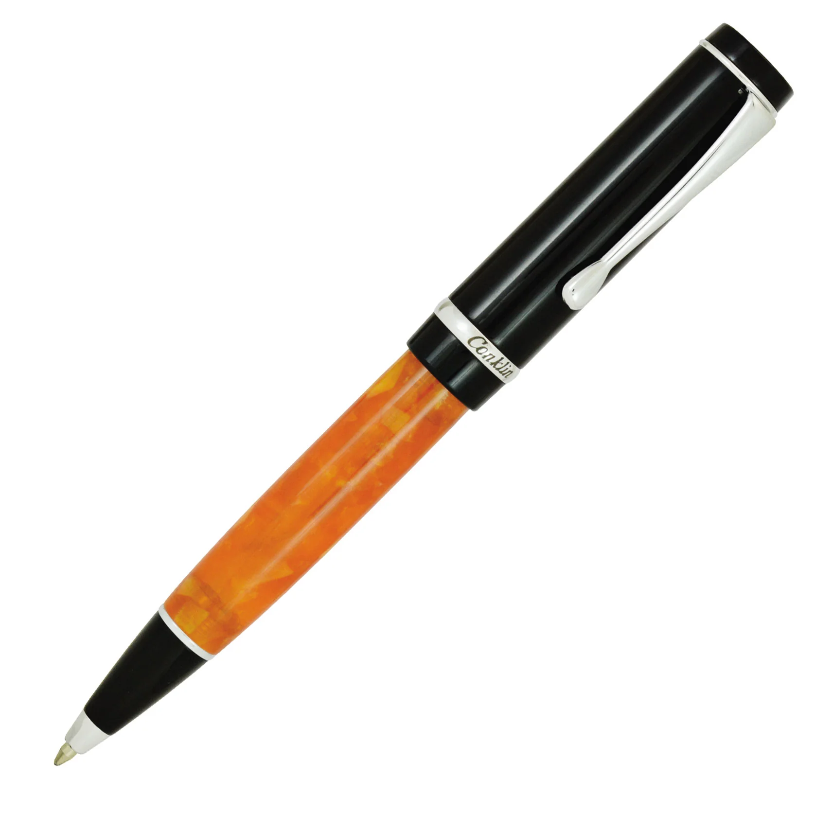 Conklin Duragraph Ballpoint Pen Orange Nights - Image 2