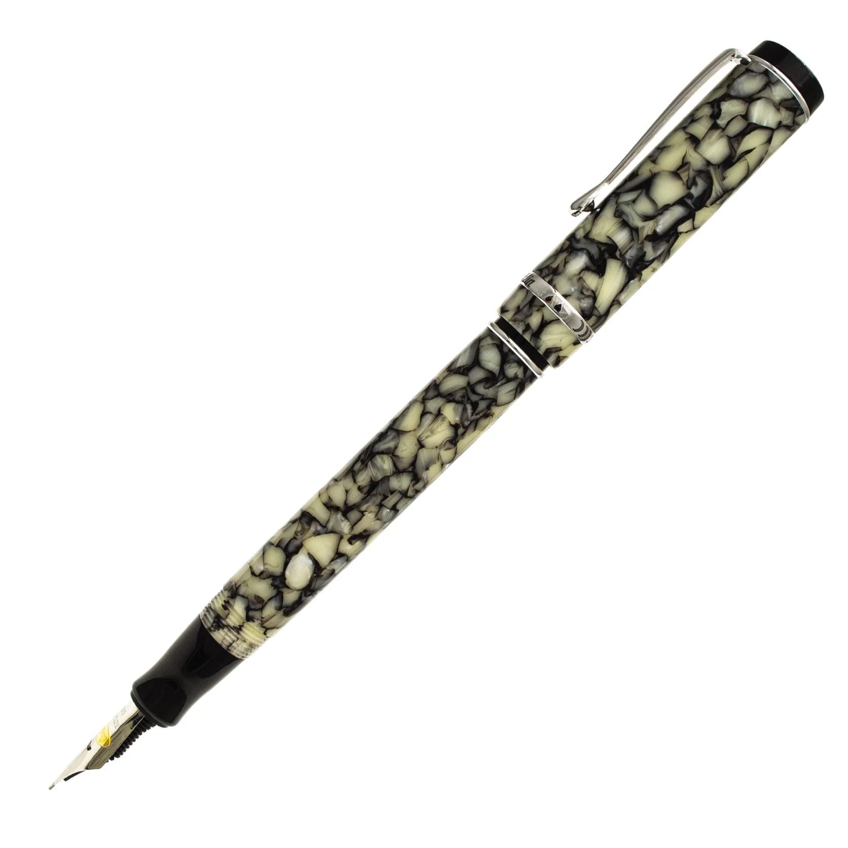 Conklin Duragraph Fountain Pen Cracked Ice - Image 3