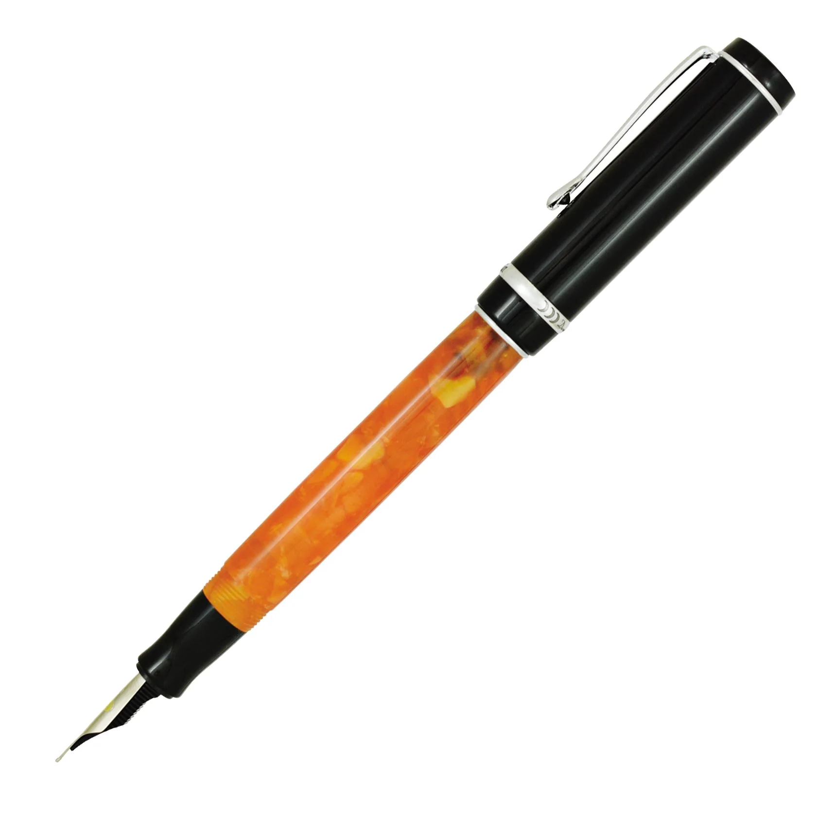 Conklin Duragraph Fountain Pen Orange Nights - Image 3