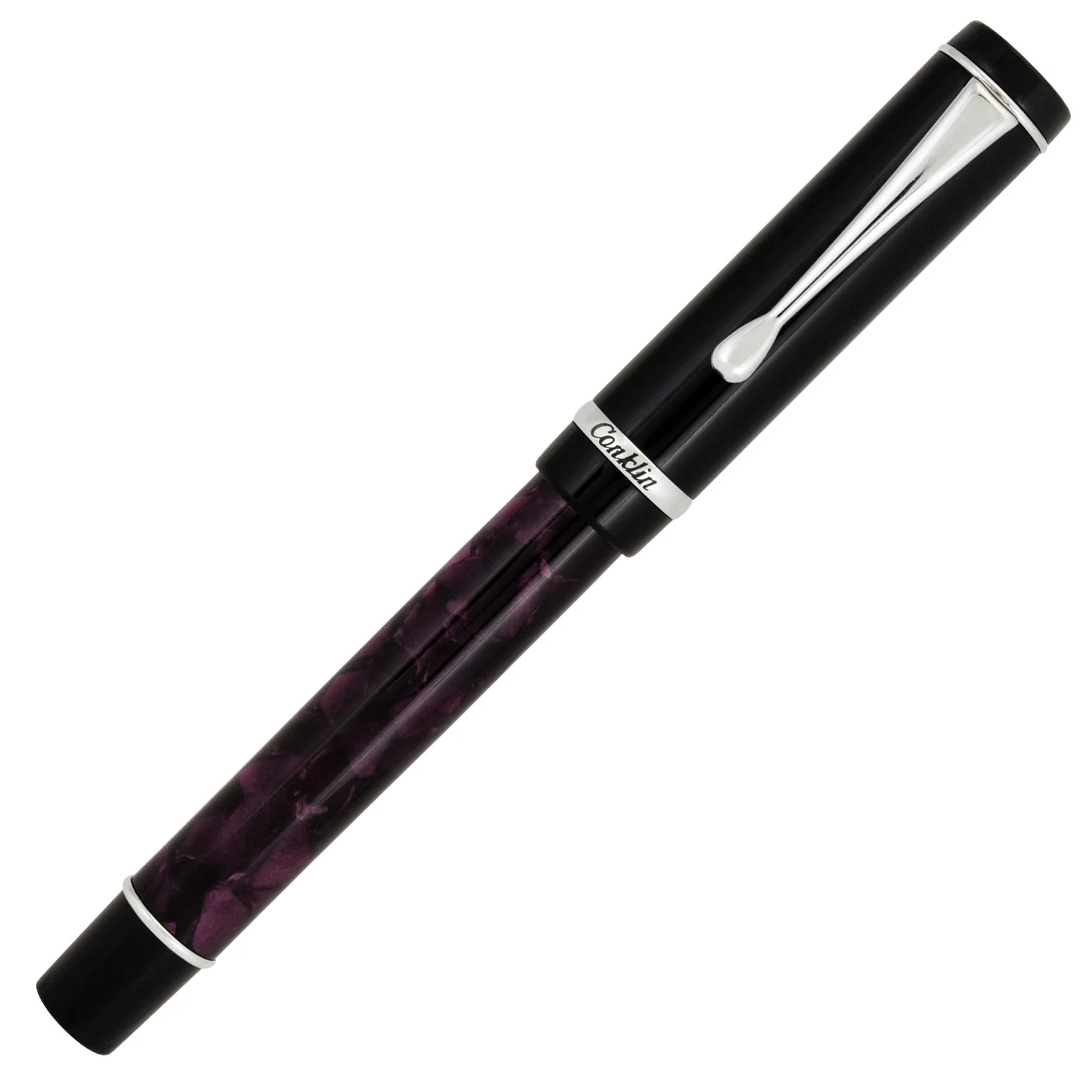 Conklin Duragraph Fountain Pen Purple Nights - Image 3
