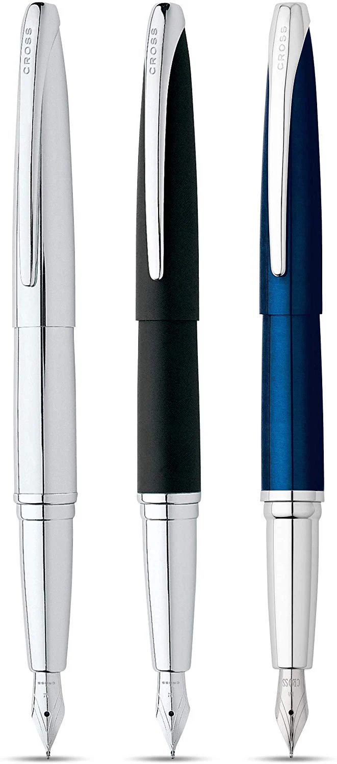 Cross ATX Basalt Black Medium Point Fountain Pen - 886-3MS by Cross - Image 4