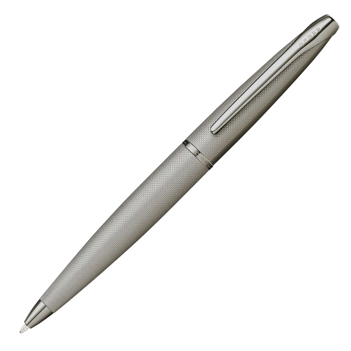 Cross ATX Sandblasted Titanium Gray Ballpoint Pen