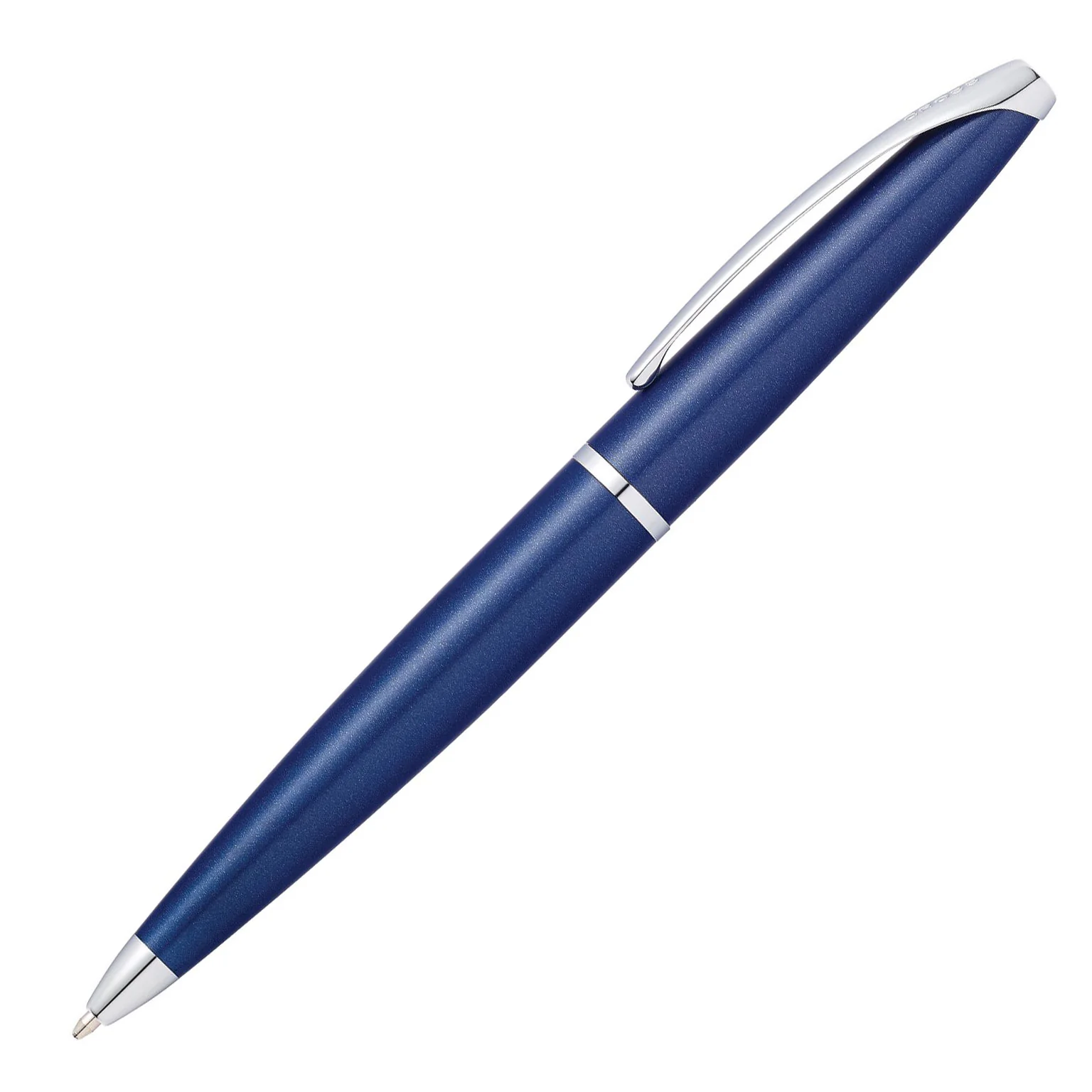 Cross ATX Translucent Blue Lacquer Ballpoint Pen - Image 2