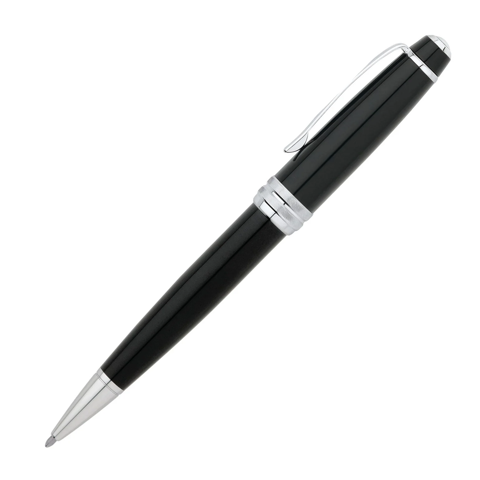 Cross Bailey Black Lacquer Ballpoint Pen w/ Refills Set - Image 3